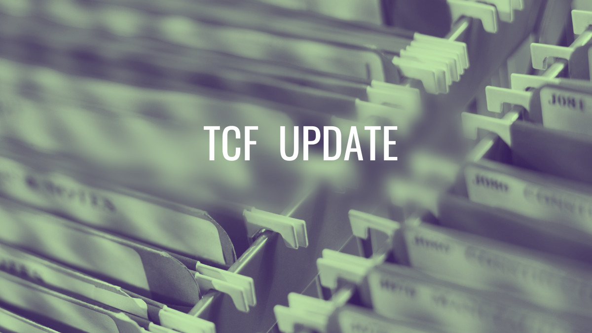 TCF update
