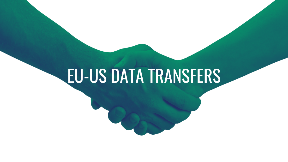 handshake with "EU-US data transfers"
