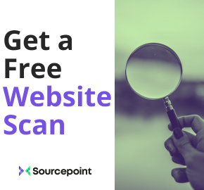 Free Website Scan from Sourcepoint